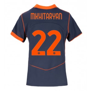 Lacne Ženy Futbalové dres Inter Milan Henrikh Mkhitaryan #22 2025-26 Krátky Rukáv - Tretina